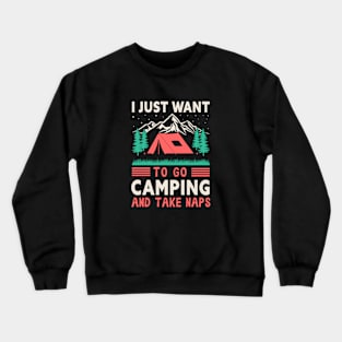 Camping Crewneck Sweatshirt